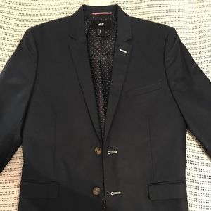 H&M Slim Navy Blazer